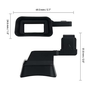 Soft Silicon Camera Viewfinder Eyecup Eyeshade for Sony A7C Alpha 7C (ILCE7CL/S) Eyepiece Eye Cup Protector