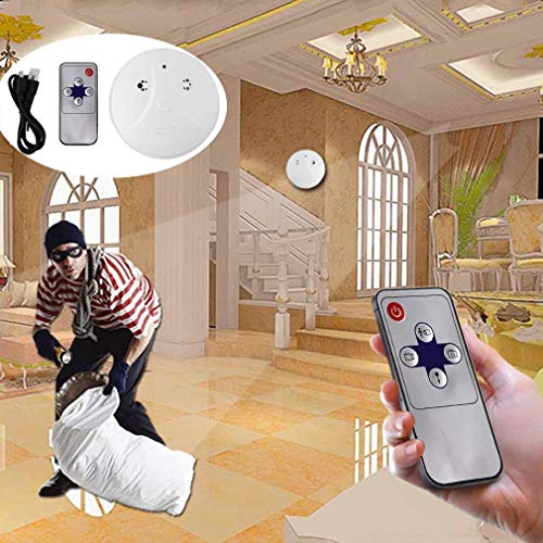 CHSMONB Hidden Camera, 1080P HD Nanny Cam Spy Camera Wireless Mini Video Recorder for Indoor Home Security Monitoring Motion Detection(No WiFi)