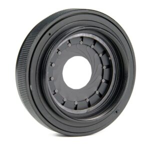 adjustable 1.5-26mm iris diaphragm m30 to m37 camera lens module adapter ring