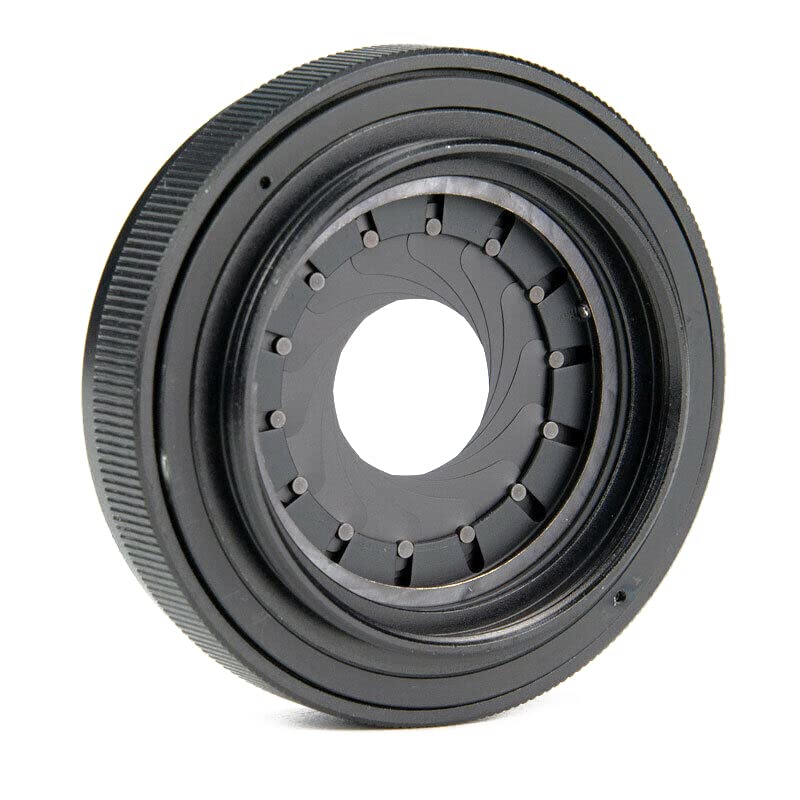 Adjustable 1.5-26mm Iris Diaphragm M30 to M37 Camera Lens Module Adapter Ring