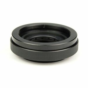 Adjustable 1.5-26mm Iris Diaphragm M30 to M37 Camera Lens Module Adapter Ring