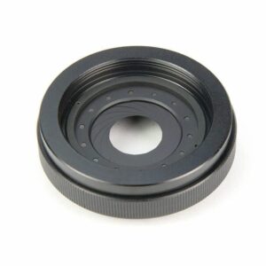 Adjustable 1.5-26mm Iris Diaphragm M30 to M37 Camera Lens Module Adapter Ring