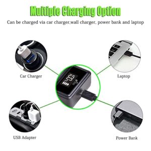 Pickle Power NB-4L Battery and LED Display Charger for Canon PowerShot ELPH 100 HS 300 HS 330 HS 310 HS SD1000 SD1100 is SD1400 is SD200 SD30 SD300 SD40 SD400 SD600 SD750
