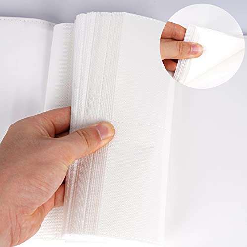 256 Pockets Mini Photo Album for Fujifilm Instax Mini 12/Mini 11/Mini 9 /Mini Link Printer/LiPlay Instant Camera, Polaroid Snap/PIC-300/Z2300/ SocialMatic Instant Cameras & Zip Instant Printer (Ice White)