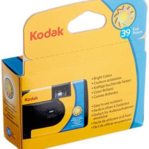 Kodak SUC Daylight 39 800iso Disposable Analog Camera – Yellow and Blue