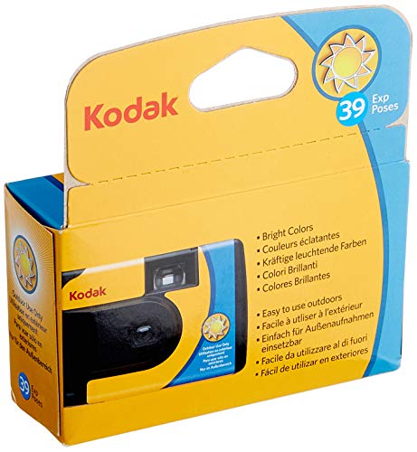 Kodak SUC Daylight 39 800iso Disposable Analog Camera – Yellow and Blue