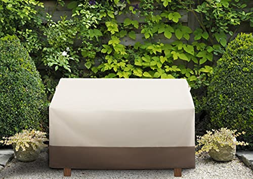 PHI VILLA Outdoor Bench Cover,Patio Furniture Cover Waterproof for Loveseat, Bench, sofa ,89" L x 34" W x 33"H, Large