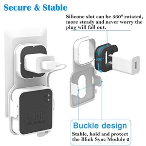 256GB Blink USB Flash Drive and Blink Sync Module 2 Mount, Space Saving and Easy Move Mount Bracket Holder for Blink Outdoor Indoor Security System (Blink Sync Module 2 is NOT Included)