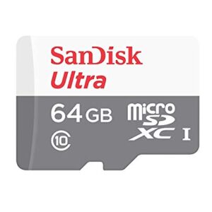 Made for Amazon SanDisk 64GB microSD Memory Card for Fire Tablets and Fire -TV