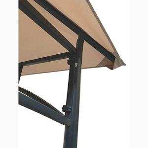 Garden Winds Replacement Canopy Top Cover for Heathermoore Grill Gazebo L-GG034PST- Standard 350