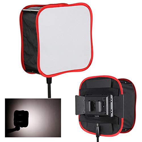 Collapsible Softbox LED Light Panel Softbox Led Panel Soft Box Light Diffuser Panel Sofbox Fotografia,16X16 in Portable Light Diffuser Square Softbox,Foldable Diffuser Mini Softbox for Studio Softbox