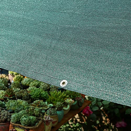 75% Shade Cloth for Plants 2 Ft × 3.3 Ft Greenhouse Shade Cloth for Protect Vegetable Plants Fruits Flowers Crops - Green