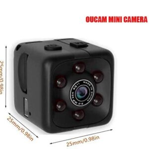 Mini Spy Camera Include 32G SD Card Hidden Camera HD Audio and Video Recording, Night Vision Motion Detection, Surveillance Camera Small Dog Camera Nanny Cam Baby Monitor Home Security Camera