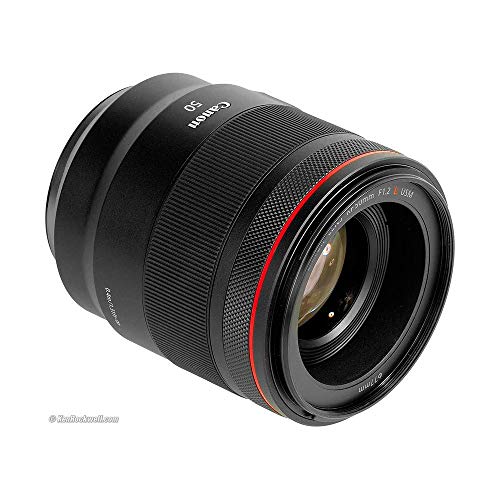 Canon RF50mm F 1.2L USM Lens, Black