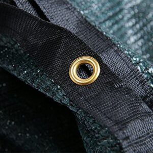 E.share 70% Green Shade Cloth Taped Edge with Grommets 12 ft X 6 ft