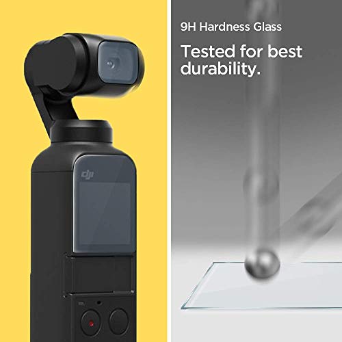 Spigen Tempered Glass Screen Protector [GlasTR Slim] designed for DJI Osmo Pocket 2 / Osmo Pocket 1