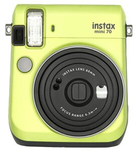 fujifilm instax mini 70 – instant film camera (kiwi green)