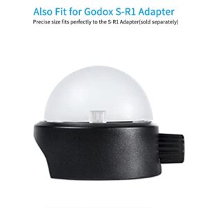 Godox AK-R11 Diffuser Dome for Godox V1 Round Head Flash for Godox AD100Pro / H200R