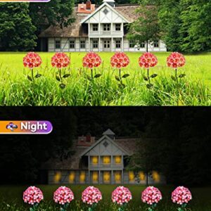 Aseakey Mystery Boxes Solar Outdoor Lights, Multi-Color Changing Waterproof Flower Lights for Garden Patio Yard Pathway Decorations Color Random Delivery