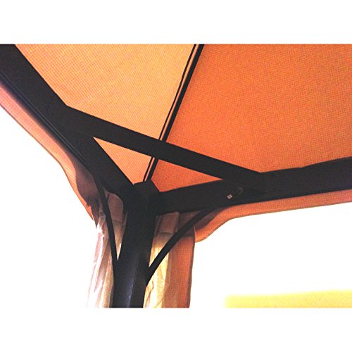 Garden Winds Pomeroy Domed Gazebo Replacement Canopy Top Cover and Netting - RipLock 350