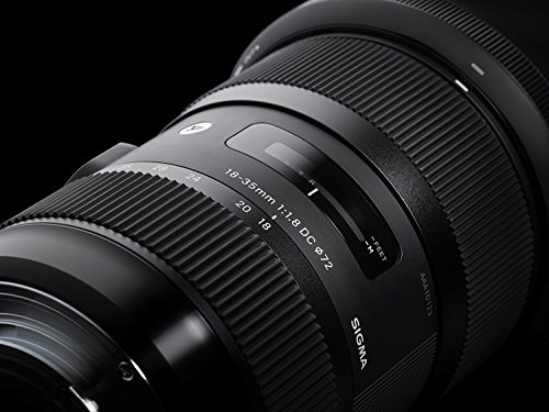 Sigma 18-35mm F/1.8 DC HSM Lens for Canon APS-C DSLR Cameras (Renewed)