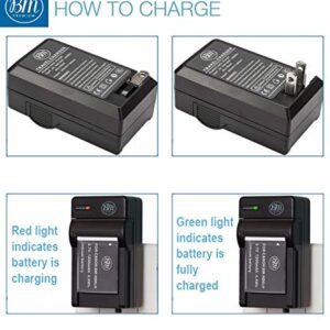 BM 2 NB-6LH Batteries and Charger for Canon PowerShot S120, SX170 is, SX260 HS, SX280 HS, SX500 is, SX510, SX520, SX530, SX540 HS, SX600 HS, SX610 HS, SX700 HS, SX710, ELPH 500, D10, D20, D30 Cameras