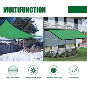 AFLIFLI Sun-Block Shade Cloth Net Mesh Shade for Plant Cover, Greenhouse, Chicken Coop, Plants 10x13FT