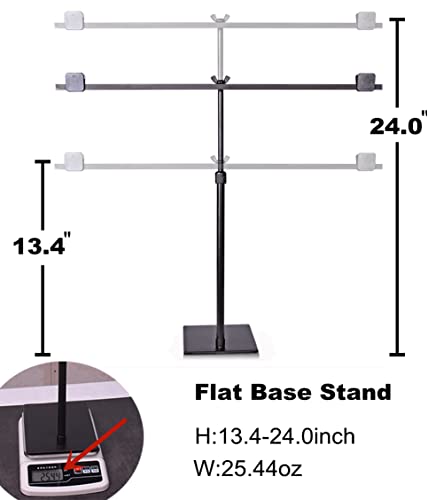 8PCS Food Photography Backdrops with Tripod Stand Flat Pack Double-Sided Realistic Flat Lay Photo Tabletop Backdrops for Products Photography