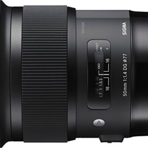 Sigma 50mm F1.4 Art DG HSM Lens for Canon