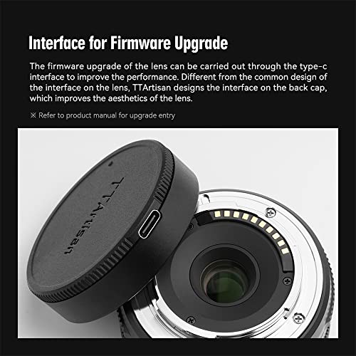 TTartisan 27mm F2.8 Autofocus Lens, Compatible with Fuji X-Mount Cameras XS10 X-A5 X-A7 X-M1 X-M2 X-E4 X-T1 X-T10 X-T2 X-T20 X-T3 X-T4 X-T100 X-T200 X-T30 X-Pro1 X-Pro2 X-Pro3 X-E1