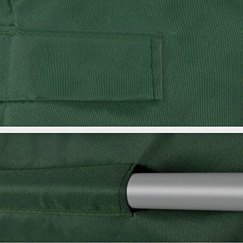 Swing Canopy Replacement, Waterproof Swing Top Cover Canopy Replacement Garden Patio Porch Yard Outdoor, Top Cover Only (74'' x 45'') (Green)