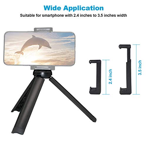 NexiGo Lightweight Mini Tripod for Camera/Phone/Webcam, Extendable Stand, for NexiGo Logitech Webcam C920 C922 C925e C922x C930e C930 C615 Brio and Other Devices with 1/4" Thread