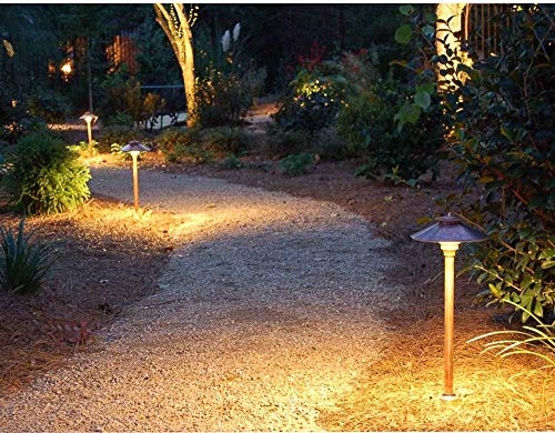 Neanete Low Voltage Landscape Replacement led Light Bulb 12v T5 T10 Wedge Base 25W Equivalent 1.5W 240lm for Garden Path Light Deck Light,Walkway Lawn Light warmwhite 3000K Pack of 6