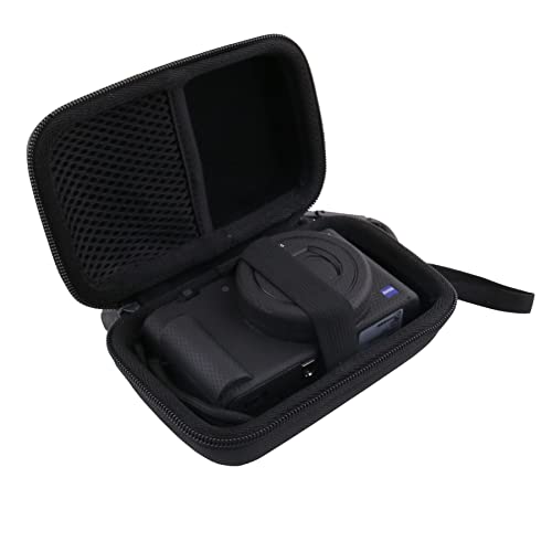 WERJIA Hard EVA Travel Case for Ricoh GR III/GR II/GR Digital Camera (Black)