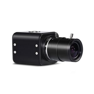 MOKOSE HDMI Camera, HD 1080P HD Digital Security Camera, Industry Digital C-Mount Camera with 2.8-12mm Varifocal HD Lens, OSD Menu