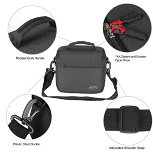 Dulepro Camera Bag, SLR DSLR Camera Bags, Waterproof and Anti-Shock Theft Camera Case Bag, DIY Padded Camera Shoulder Bag for Women/Men Travel Digital DSLR Photography Bags