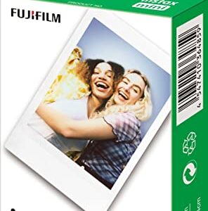 Fujifilm Instax Mini Film Single Pack 10 Sheets per Pack, White Border (16386004)
