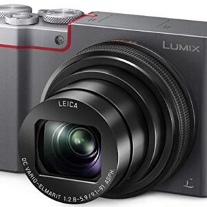 Panasonic LUMIX ZS100 4K Point and Shoot Camera, 10X LEICA DC VARIO-ELMARIT F2.8-5.9 Lens with Hybrid O.I.S., 20.1 Megapixels, 1 Inch High Sensitivity Sensor, 3 Inch LCD, DMC-ZS100S (USA SILVER)