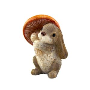 nw wholesaler 1.5 inch miniature bunny rabbit fairy garden figurine – supplies, furniture, tools, animals and accessories for fairy gardens