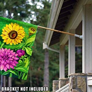 Toland Home Garden 1010860 Spring Blossoms Flower Flag 28x40 Inch Double Sided for Outdoor House Yard Decoration