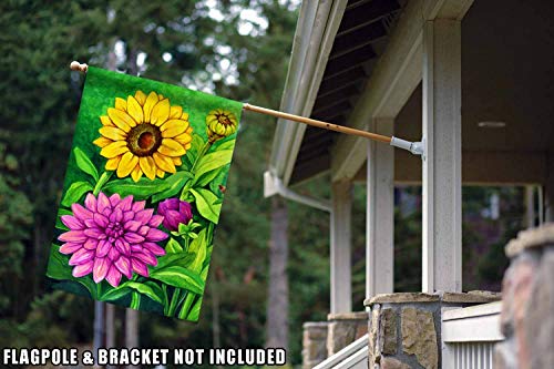 Toland Home Garden 1010860 Spring Blossoms Flower Flag 28x40 Inch Double Sided for Outdoor House Yard Decoration