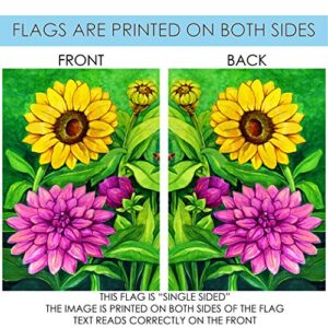 Toland Home Garden 1010860 Spring Blossoms Flower Flag 28x40 Inch Double Sided for Outdoor House Yard Decoration