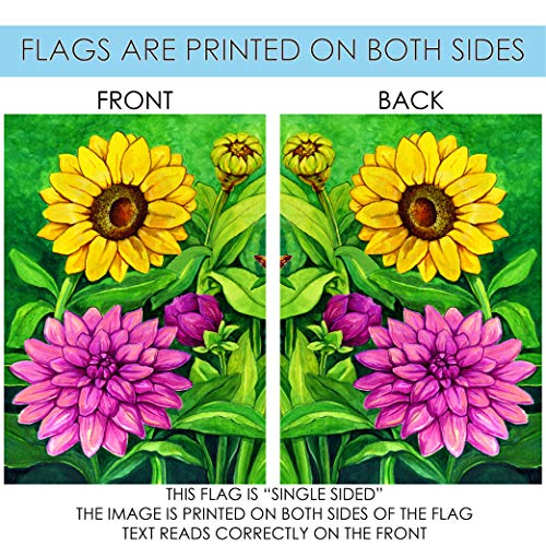 Toland Home Garden 1010860 Spring Blossoms Flower Flag 28x40 Inch Double Sided for Outdoor House Yard Decoration