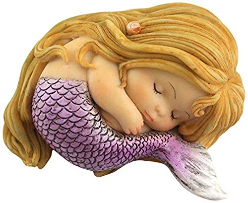 Top Collection Miniature Fairy Garden and Terrarium Sleeping Little Mermaid