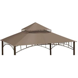 Ontheway 10FT x 10FT Replacement Canopy roof, Model L-GZ136PST for Target Madaga Gazebo