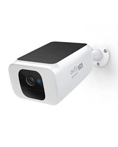 eufy security s230 solocam s40, solar-powered, wireless outdoor security camera, battery camera, 2k resolution, no monthly fee (renewed)