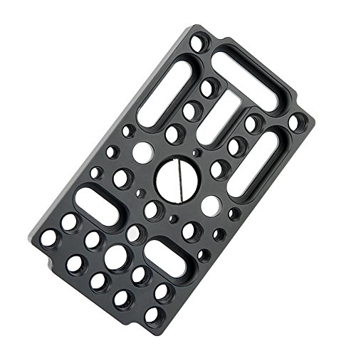 NICEYRIG Switching Plate Camera Cheese Easy Plate Applicable Railblocks, Dovetails, Short Rods