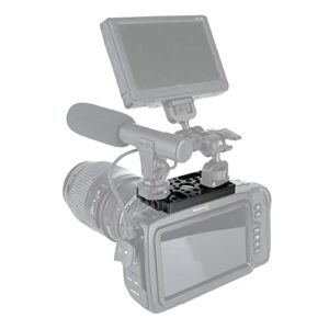 NICEYRIG Switching Plate Camera Cheese Easy Plate Applicable Railblocks, Dovetails, Short Rods