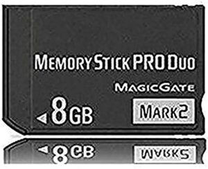 ms 8gb memory stick pro duo (mark2) camera memory card