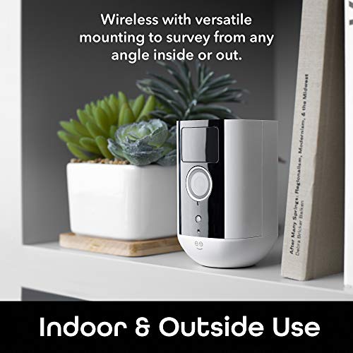 Geeni Freebird Wireless Indoor Outdoor WiFi Security Camera - 1080P Night Vision, Waterproof, Motion Detection, 2-Way Audio, Rechargeable Battery-Powered, Works with Alexa and Google